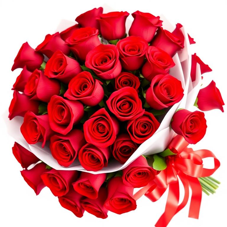 Buquê Sinfonia 24 Rosas Bicolor