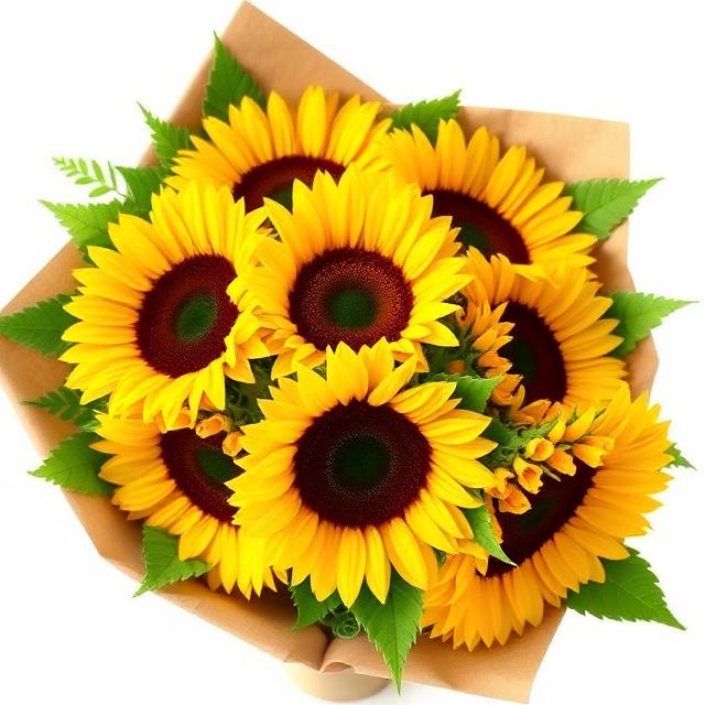 Buquê Tradicional de Girassóis