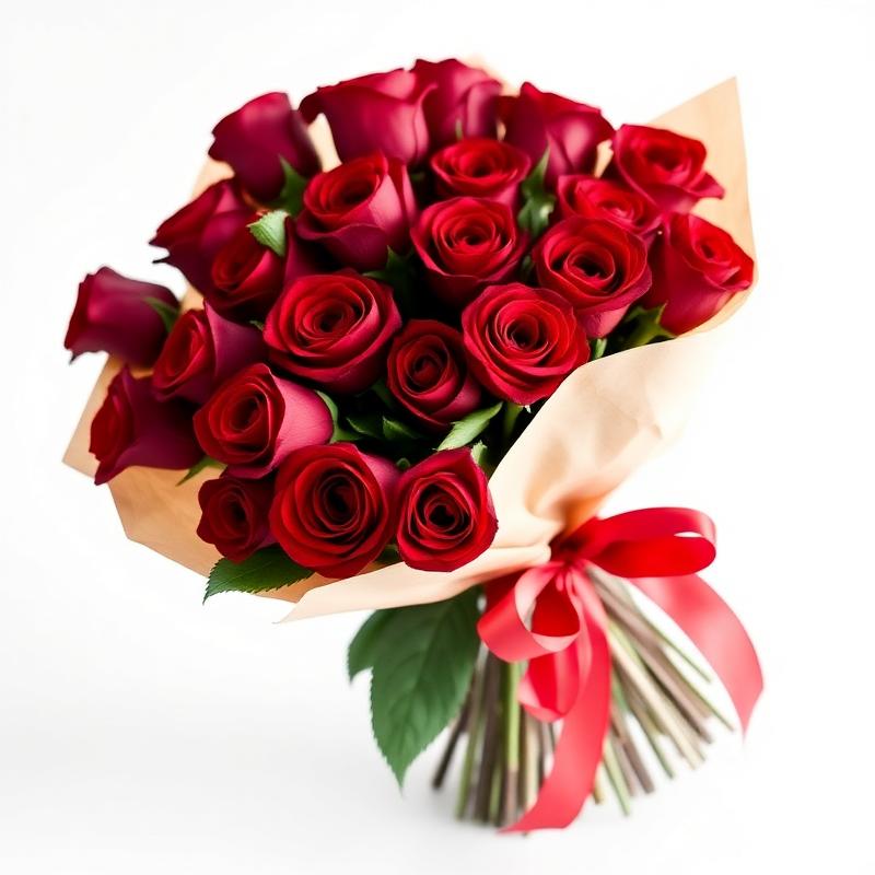 Buquê Fascínio de Rosas Colombianas Vermelhas