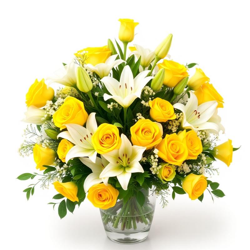 Flower Yellow & White Internacional