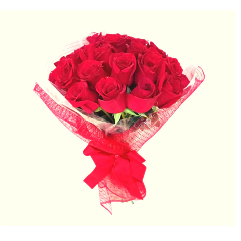 Laço de Afeto Rosas Vermelhas