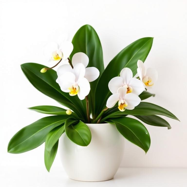 Orquídea Phalaenopsis Plantada