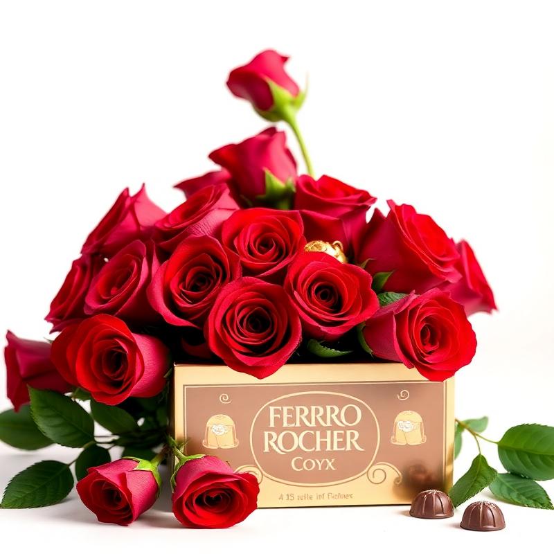 Rosas Vermelhas & Ferrero Rocher