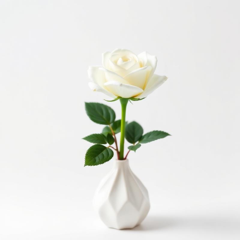 O Segredo da Flor Branco